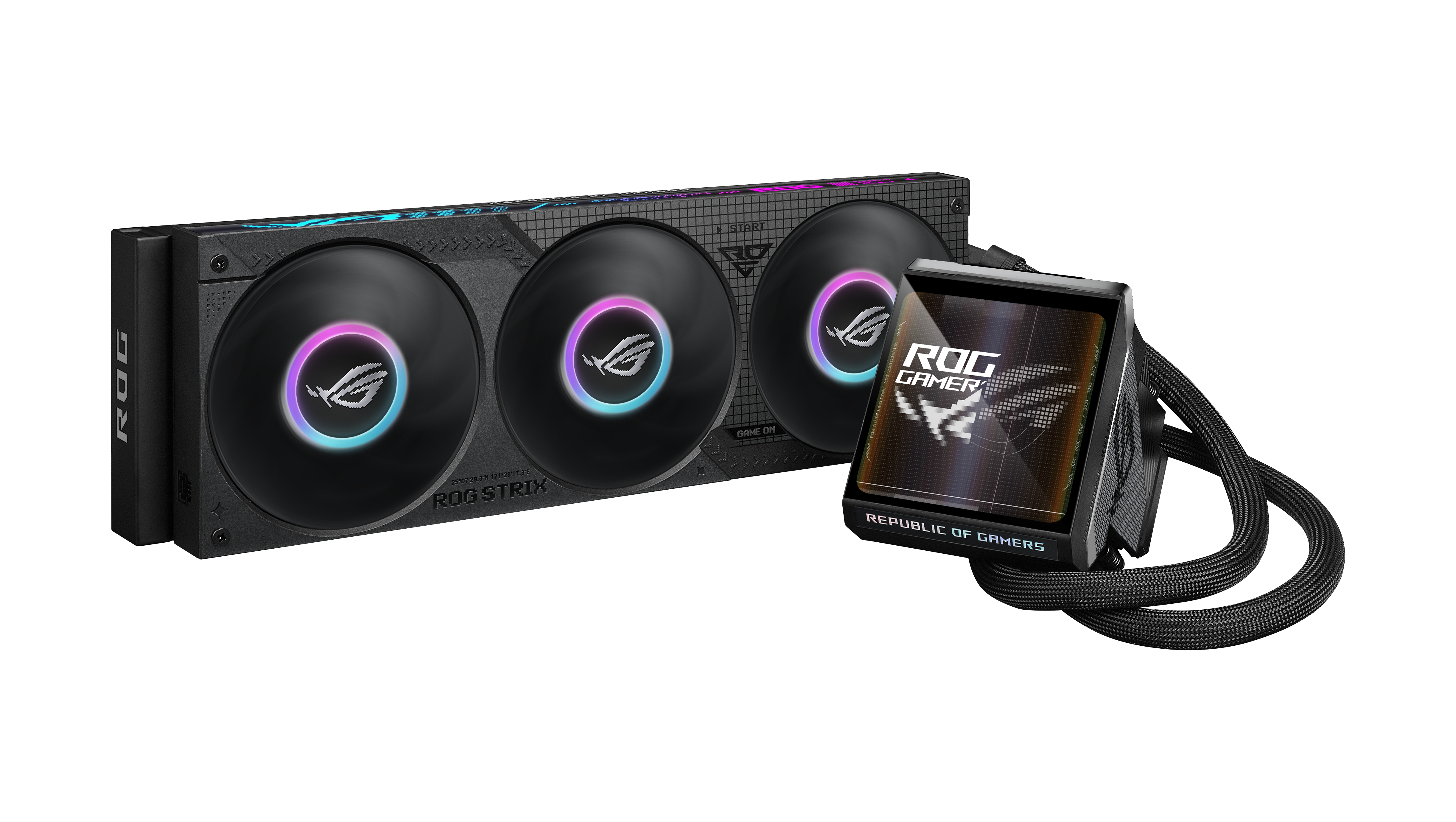 ROG STRIX LC IV 360 ARGB LCD BLACK