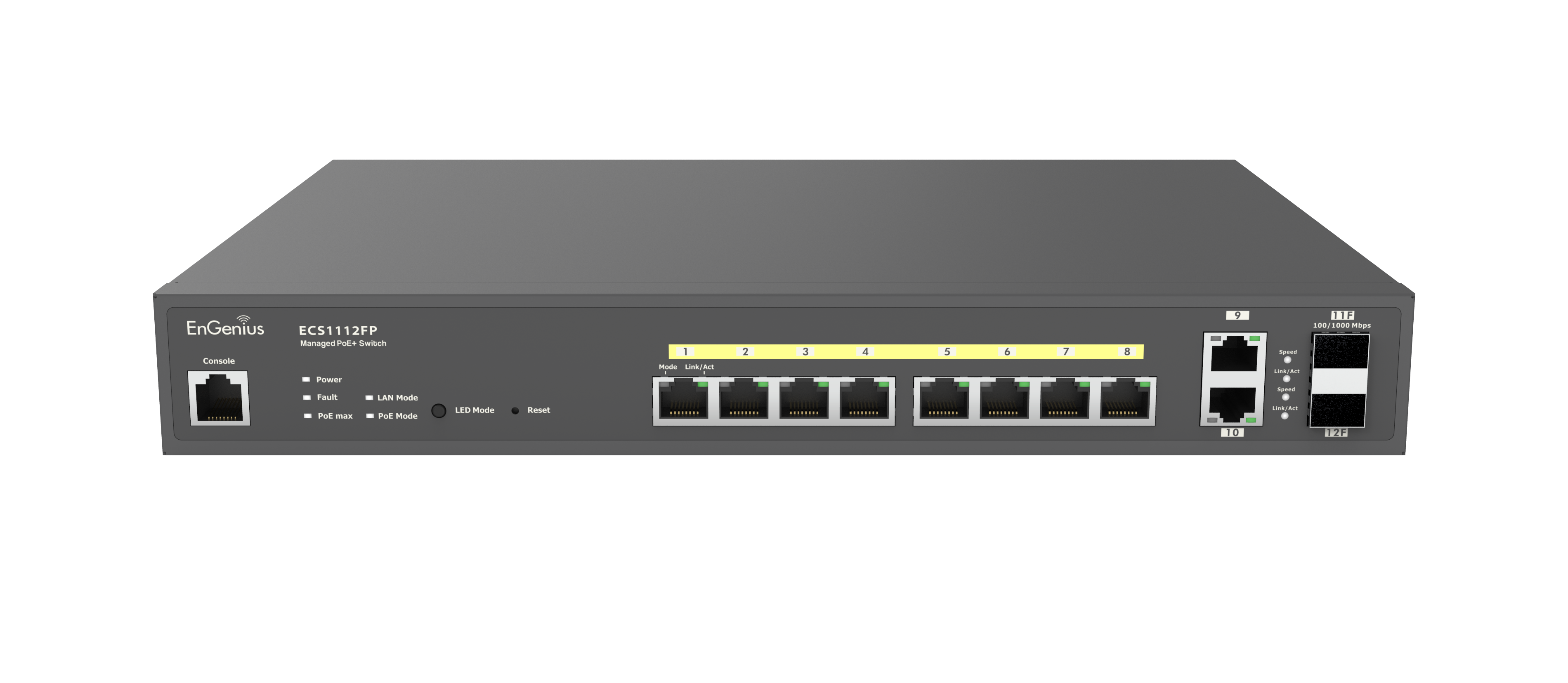 Cloud Managed Switch 8-port GbE PoE.af/at(+) 130W