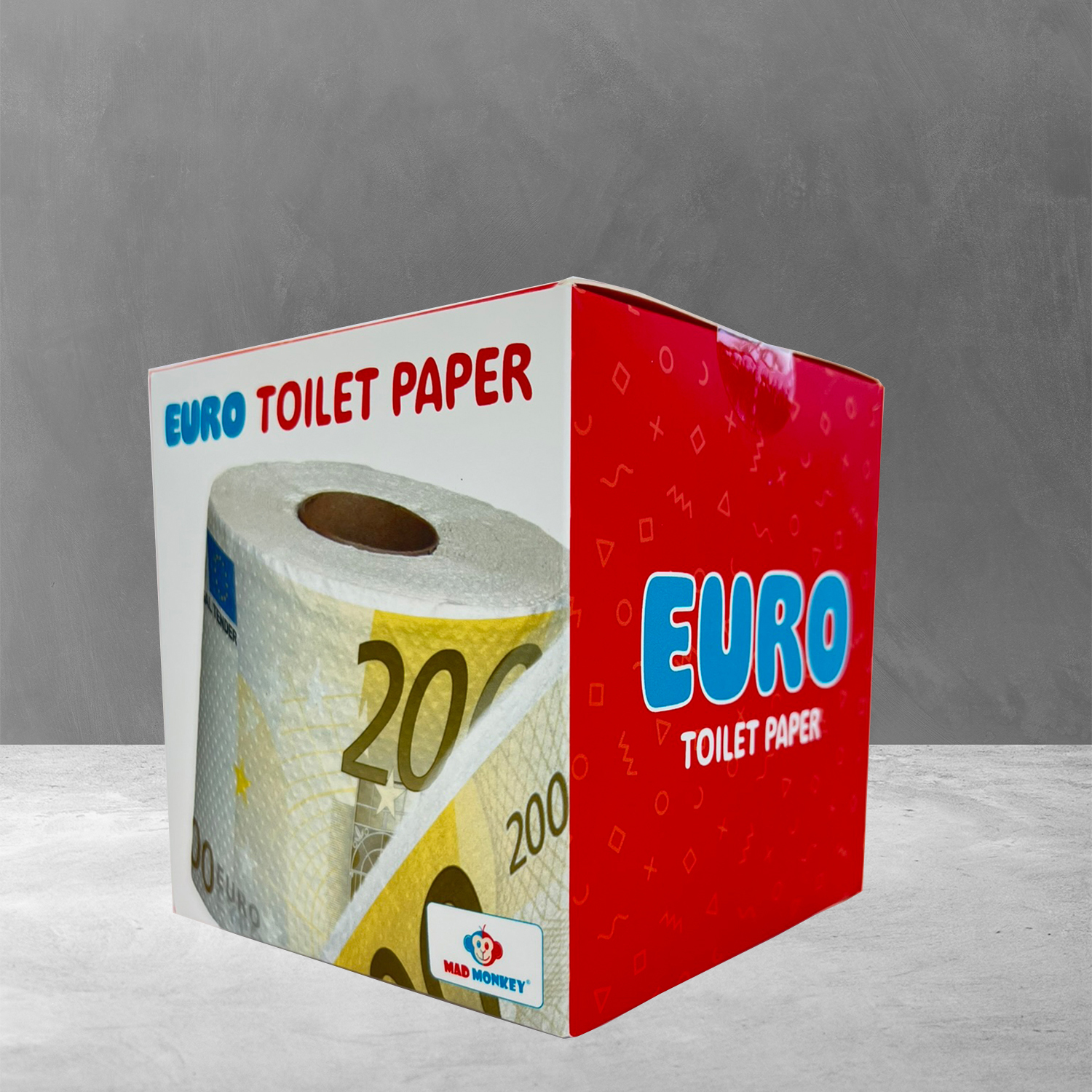 ! Toilettenpapier"200Euro" weiß