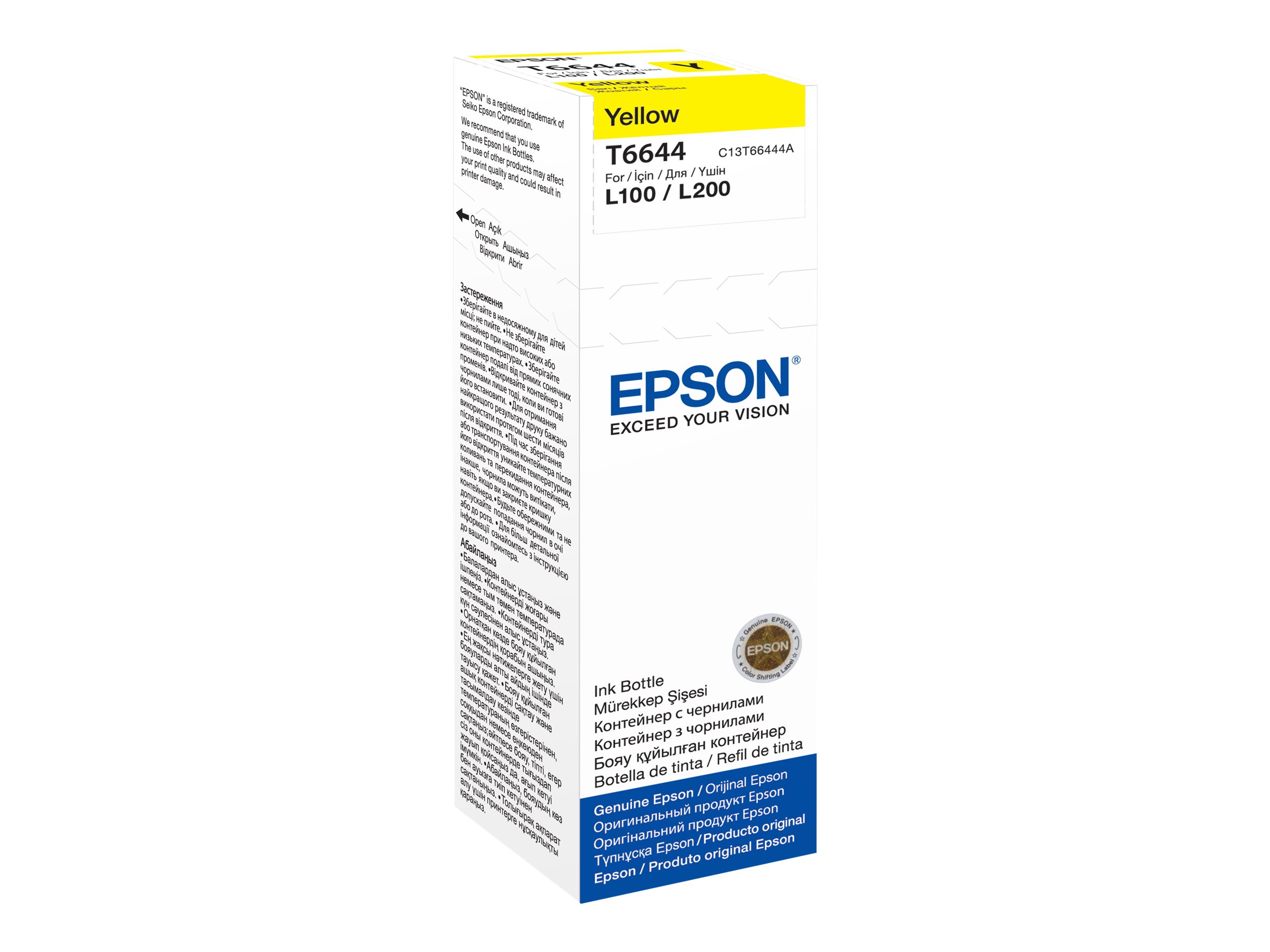 ECOTANK Ink Bottle T6644 Y