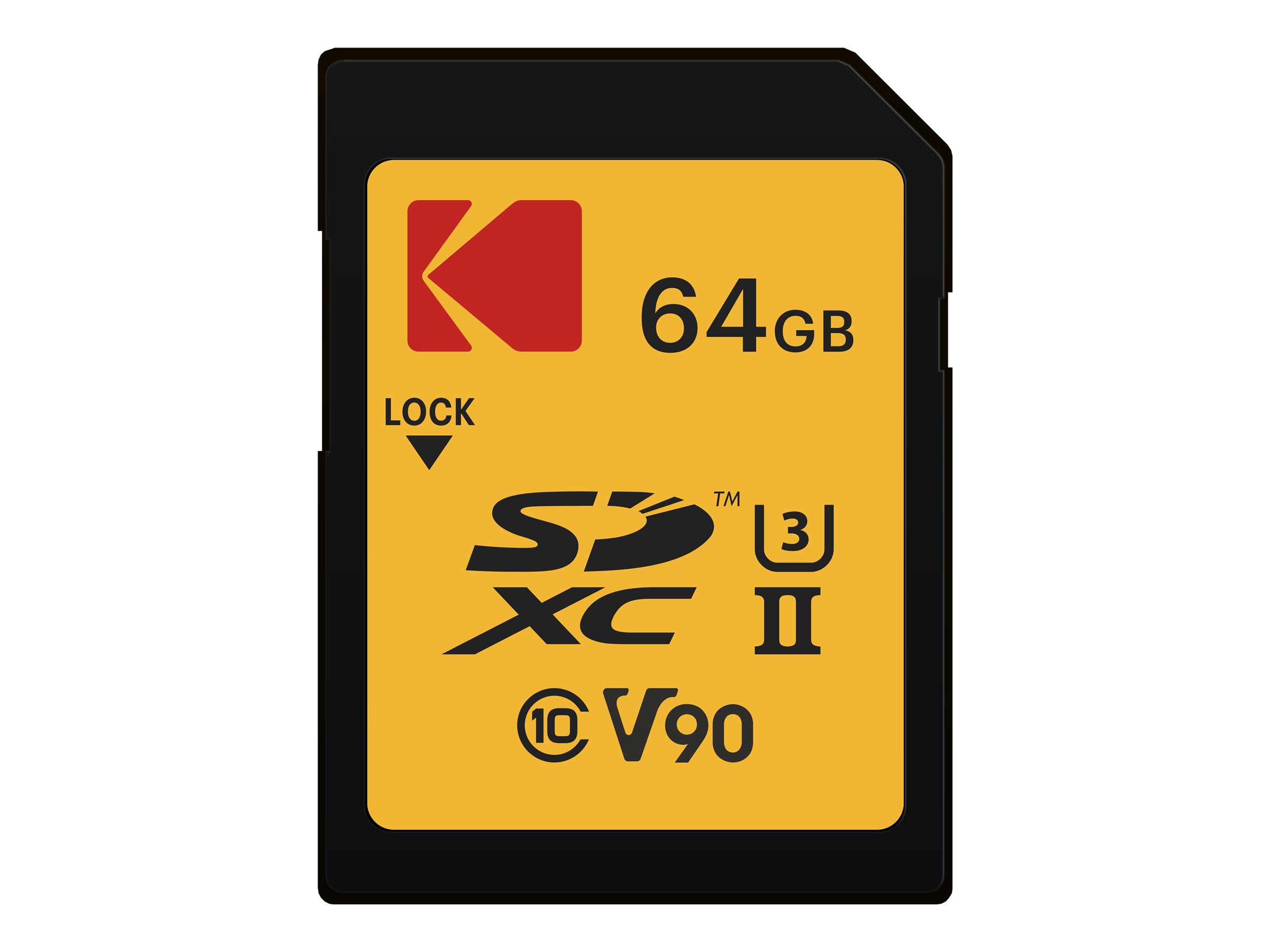 Kodak SD 64GB UHS-II U3 V90 Ultra Pro