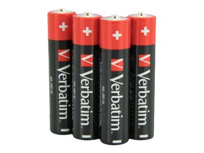 ALKALINE BATTERY AAA 4 PACK (SHRINK WRAP)