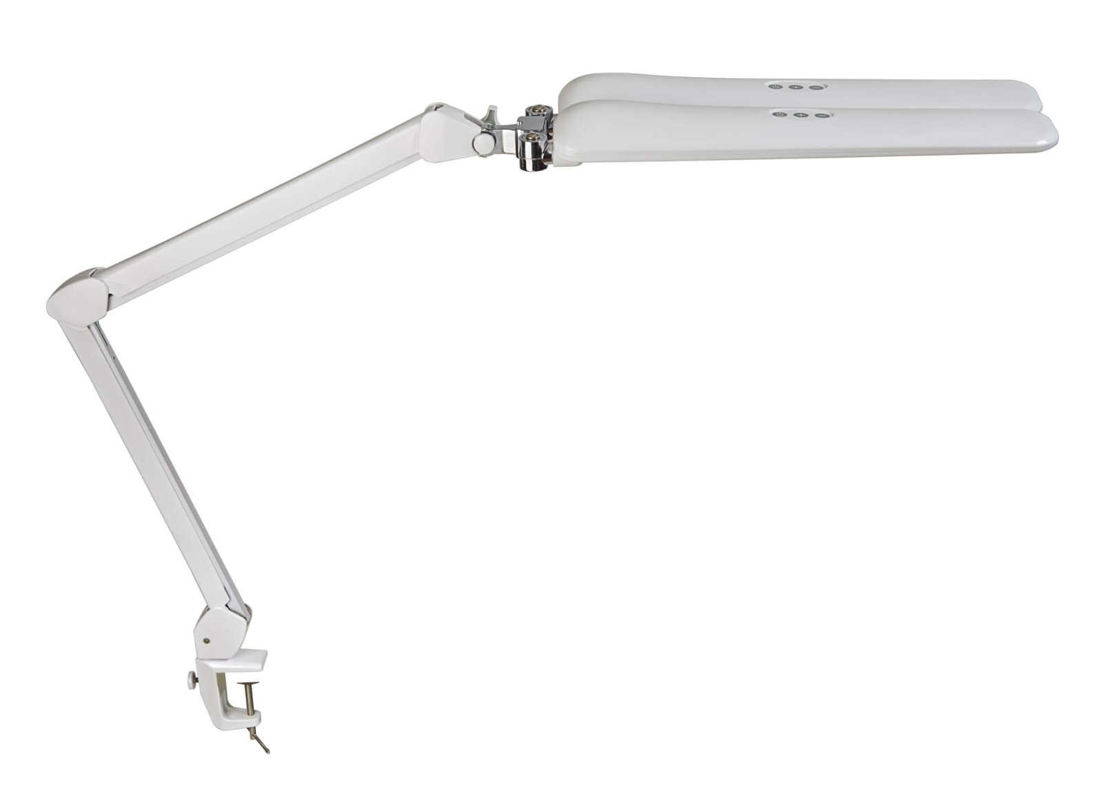 LED Arbeitsplatzleuchte Craft Duo dimmbar – Weiß