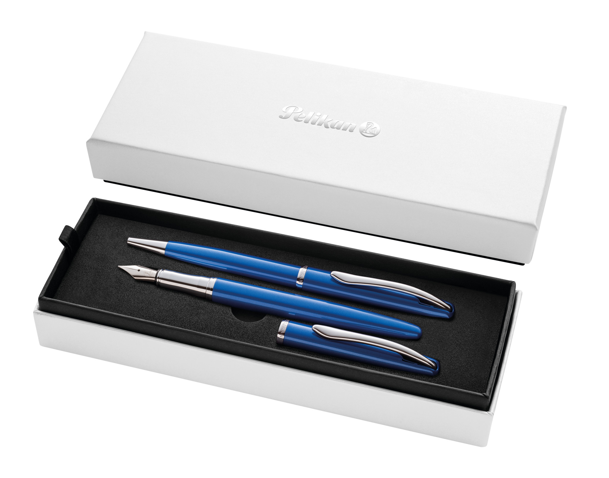 Füller&Kugelschreiber Jazz Noble Elegance Saphire Bl Geschenkbox