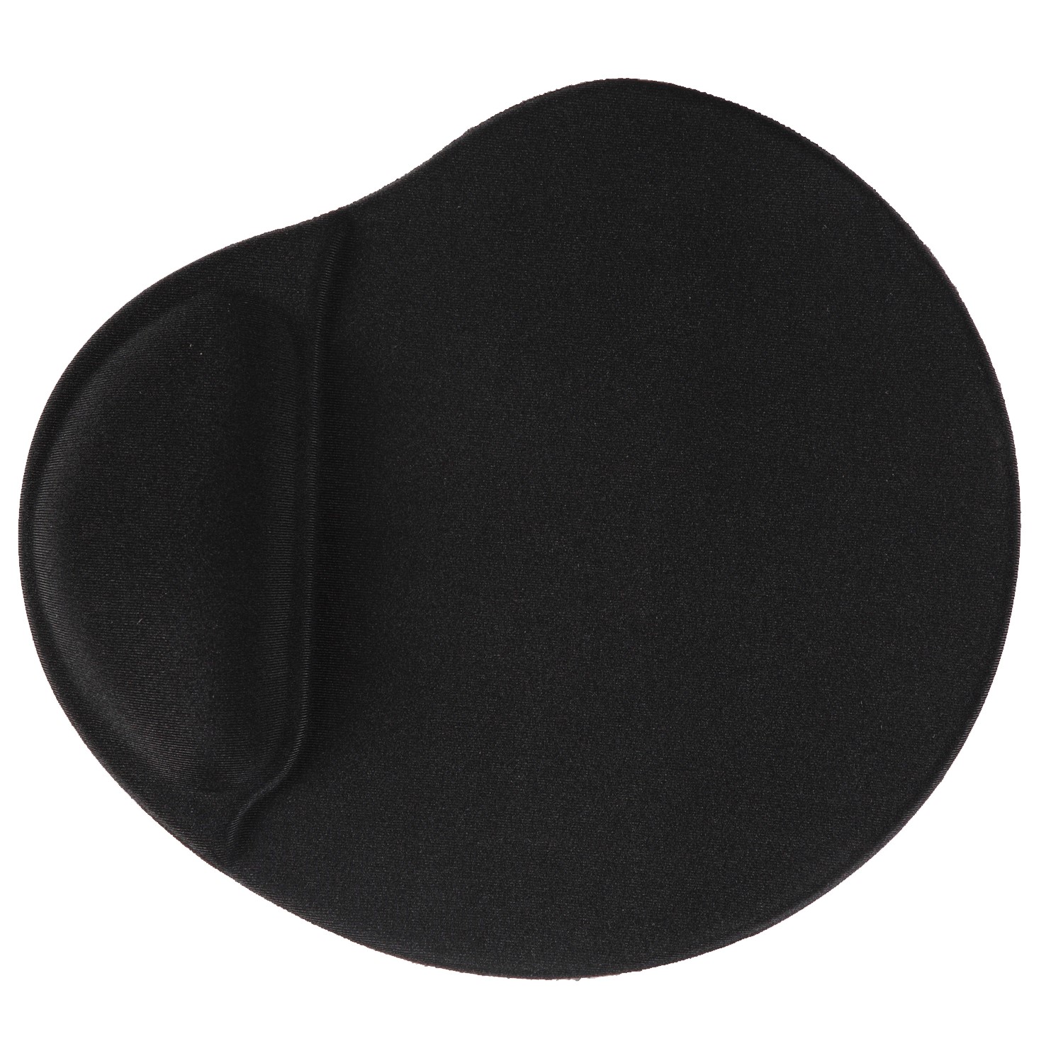 INCA IMPS-008 Mauspad mit Handgelenkauflage – 245 × 220 mm – Schwarz