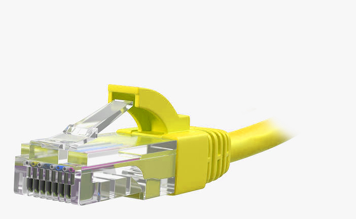 INCA Patchkabel ICAT6-03TS   RJ45 Cat6 UTP Gelb 3.0m retail