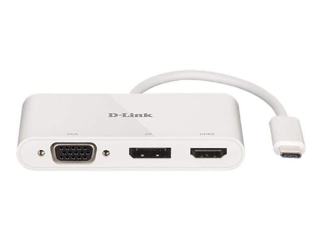 DUB-V310  3-in-1 USB-C Video Adapter VGA/HDMI/DP retail