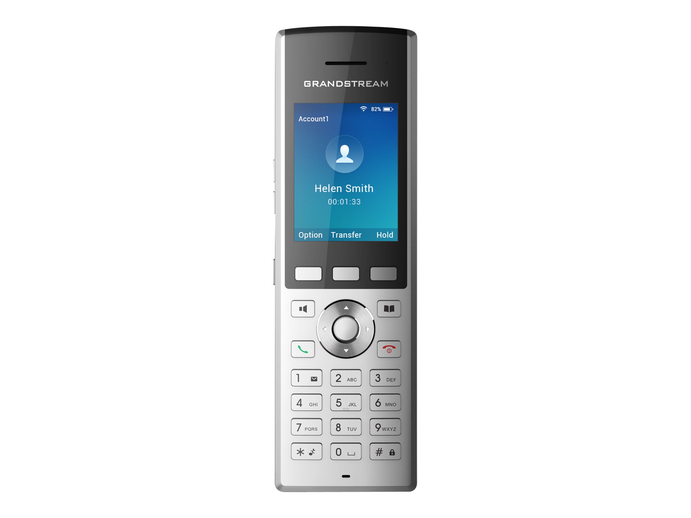 WP820 - VoIP-Telefon - mit Bluetooth-Schnittstelle - IEEE 802.11a/b/g/n (Wi-Fi)