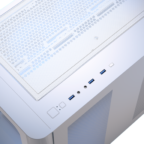 Geh Midi P500C-G-WT-V1 o.N. Full Tempered Glas (Wh)