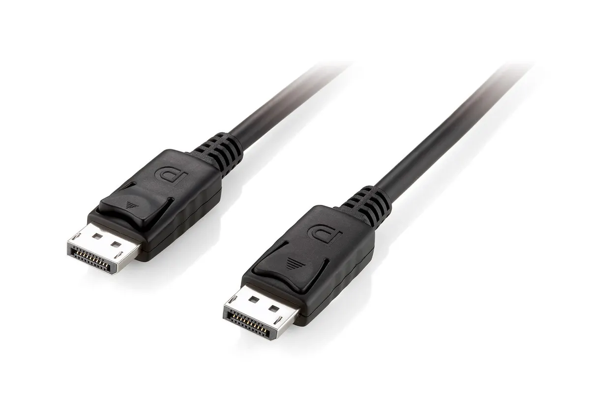 119332 | DisplayPort 1.2 Kabel 2 m | 4K60 | 21,6 Gbit/s | Audio & Video | Schwarz