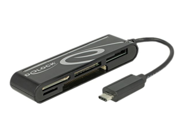 USB 2.0 Card Reader USB Type-C male 5 Slots - Kartenleser - All-in-one (Multi-Format)