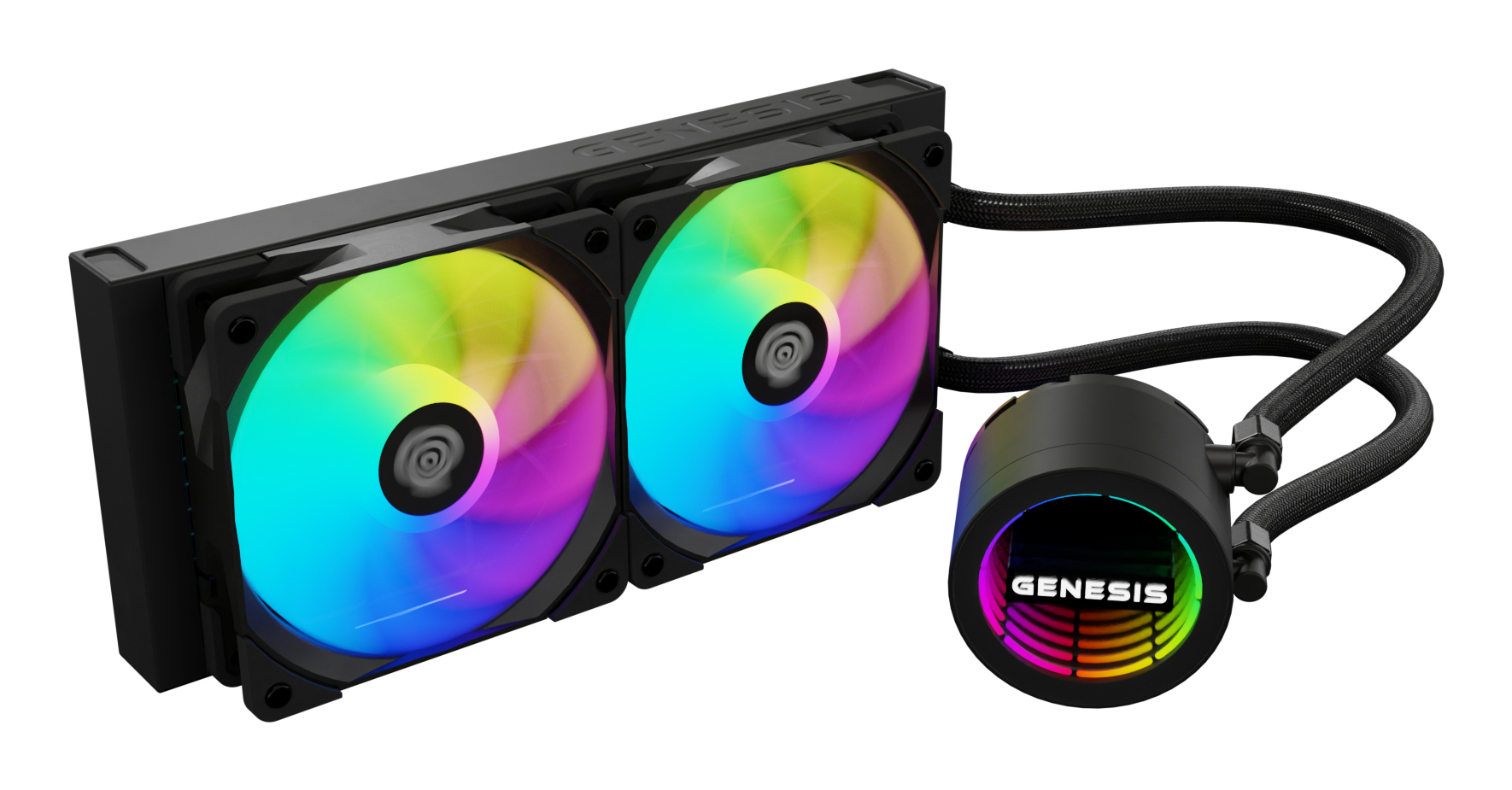 AiO CPU Wasserkühlung HYDRIA 240 schwarz ARGB