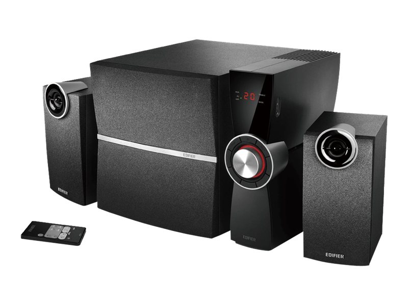 C2XD | 2.1 Lautsprechersystem | 53 W RMS | 6,5 Zoll Subwoofer | Optisch | RCA & AUX