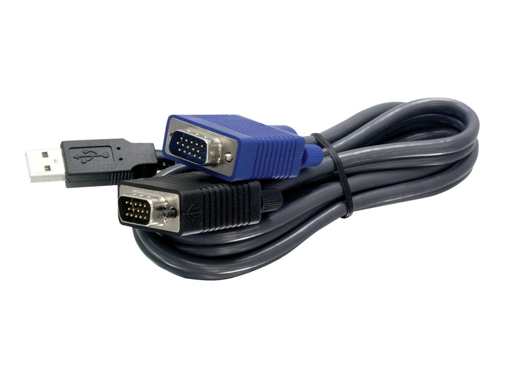 TRENDnet TK CU15 - Tastatur- / Video- / Maus- (KVM-)