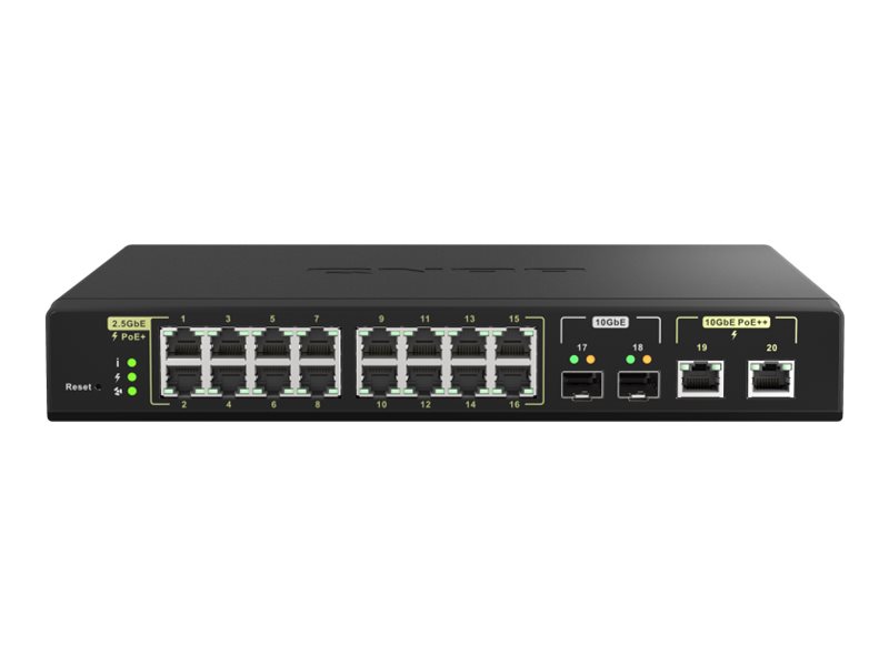 QSW-M2116P-2T2S - Switch - managed - 16 x 100/1000/2.5G (PoE+)