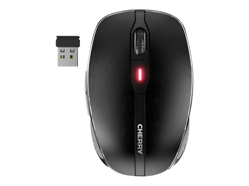 MW 8C Advanced - Maus - ergonomisch - optisch - 6 Tasten - kabellos - 2.4 GHz, Bluetooth 4.0 - kabelloser Empfänger (USB)