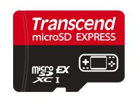 SD microSD Card 256GB Transcend SD-Express PCIe USD710S