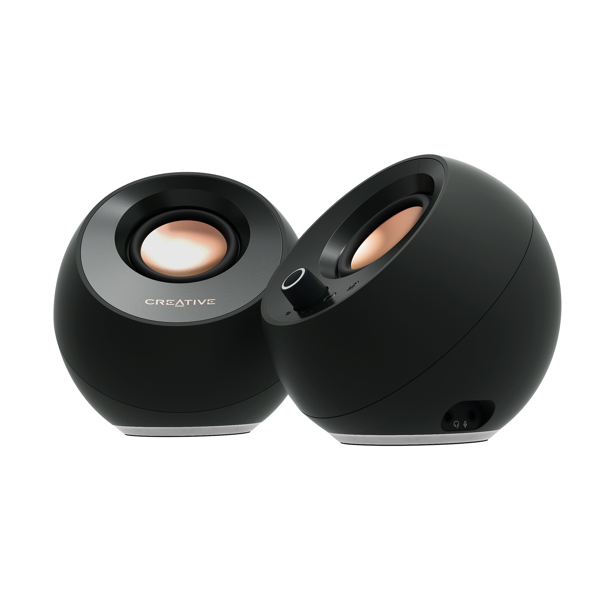 Creative Aktivbox Pebble Pro 2.0,Bluetooth 5.3,RGB   schwarz