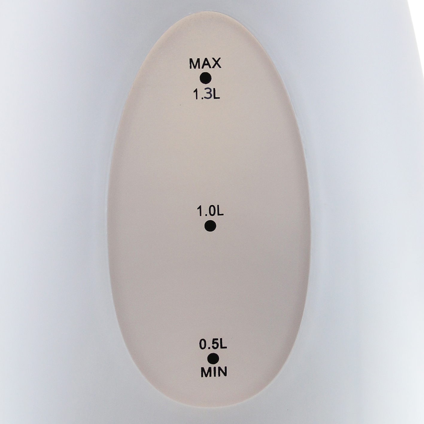 Emerio Wasserkocher, 1.3L, Wasserstandsanzeige, weiß