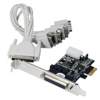 Longshine LCS-6324P - PCIe - Seriell - PCIe 1.1 - Oxford OX954 - 230,4 Kbit/s - 128 B