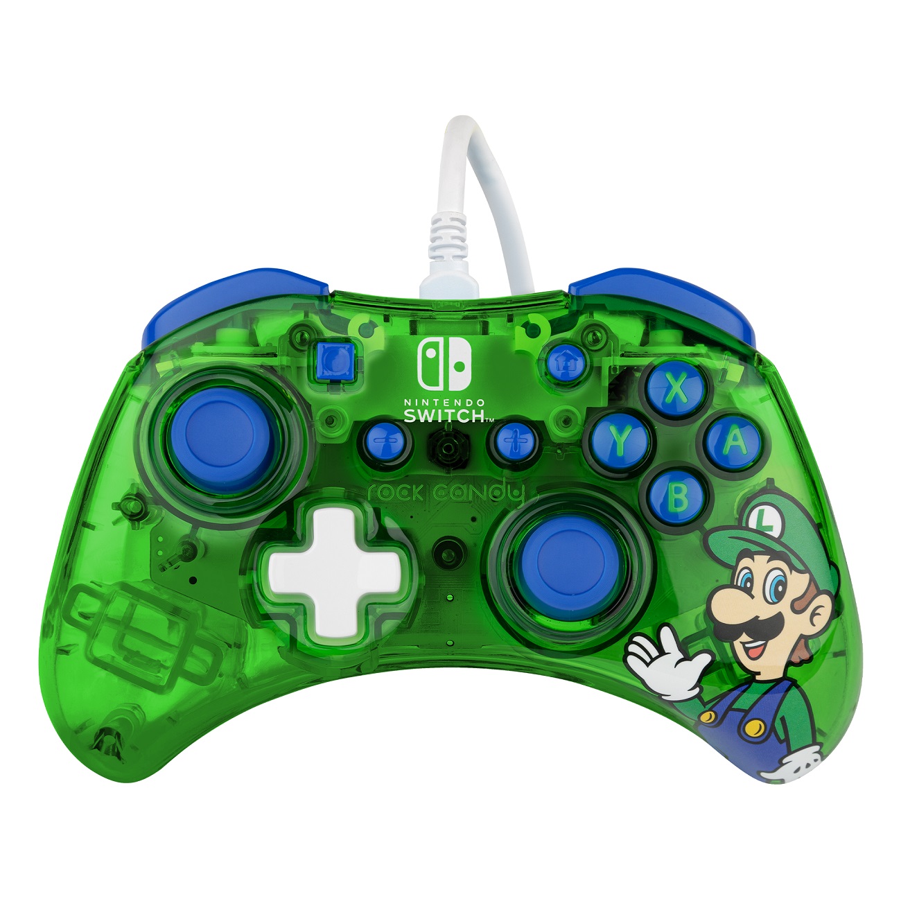 PDP | Controller Rock Candy Luigi Lime | Switch