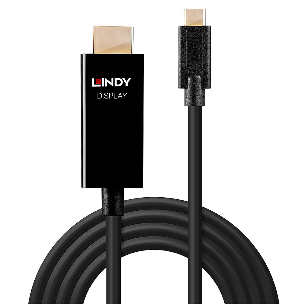 Lindy | 2m USB Typ C an HDMI 4K60 Adapterkabel mit HDR
