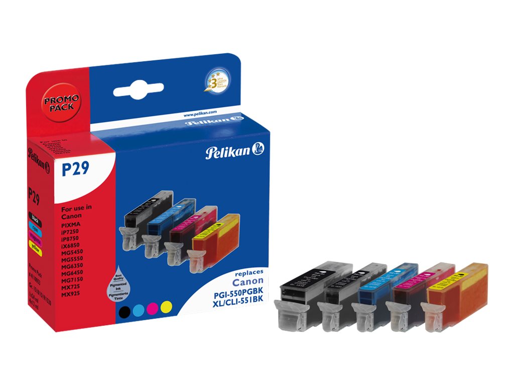 P29 Promo pack - 5er-Pack - Schwarz, Gelb, Cyan, Magenta