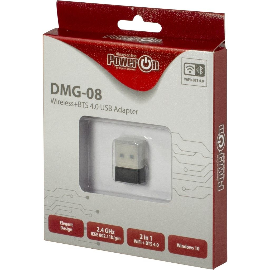 Inter-Tech DMG-08 - Netzwerkadapter - USB 2.0