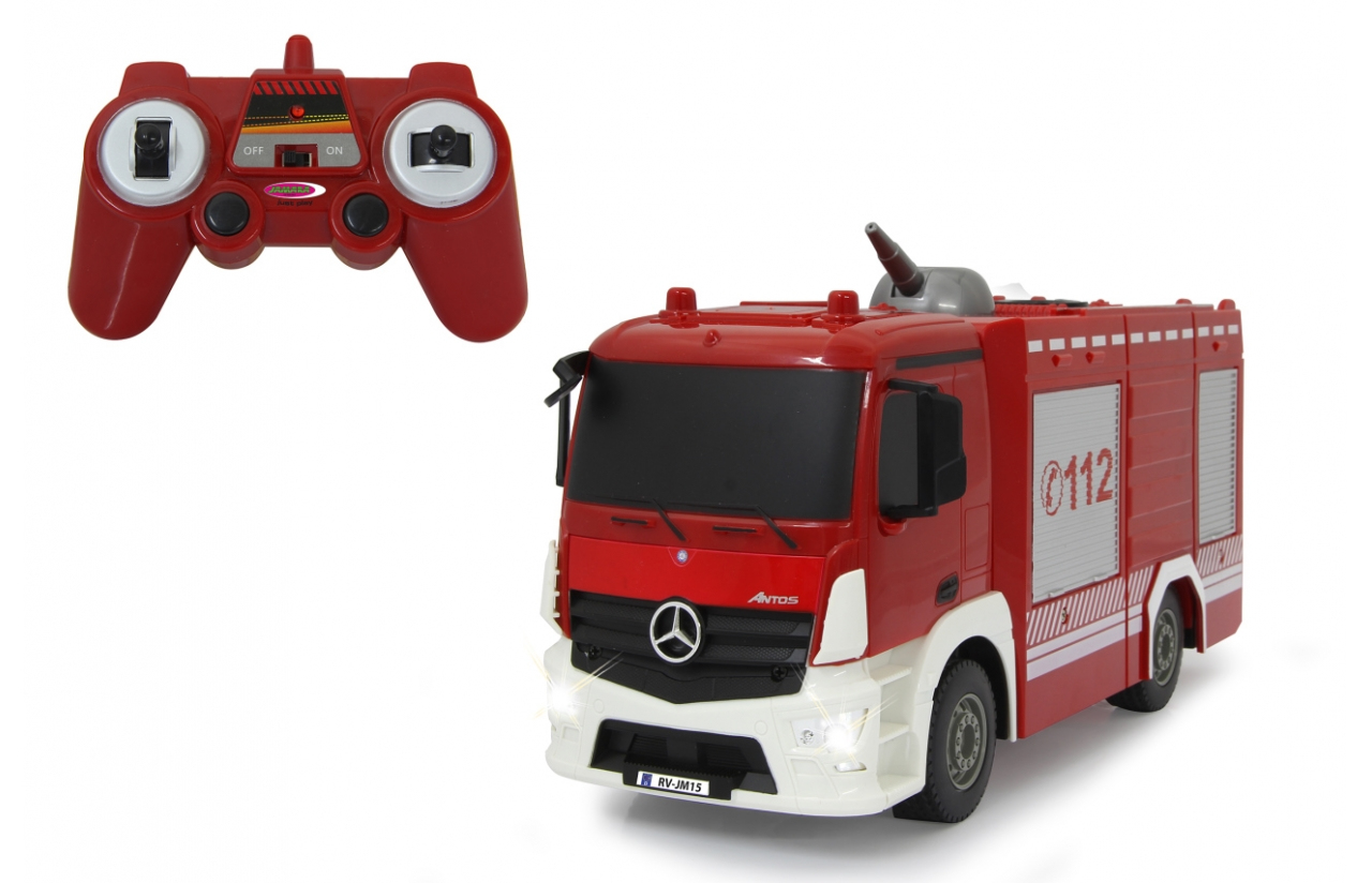 JAMARA | Feuerwehr TLF mit Spritzfunktion | Mercedes-Benz Antos  