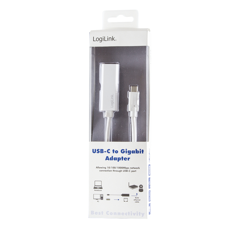 LogiLink USB-C to Gigabit Adapter - Netzwerkadapter