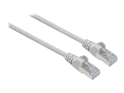 Intellinet Network Patch Cable, Cat6, 2m, Grey, Copper, S/FTP, LSOH / LSZH, PVC, RJ45, Gold Plated Contacts, Snagless, Booted, Polybag - Patch-Kabel - RJ-45 (M)