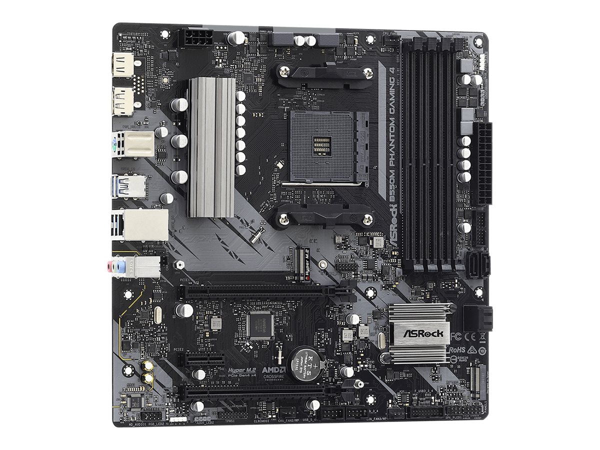 AsRock B550M Phantom Gaming 4 - AMD B550 - So. AM4 - mATX