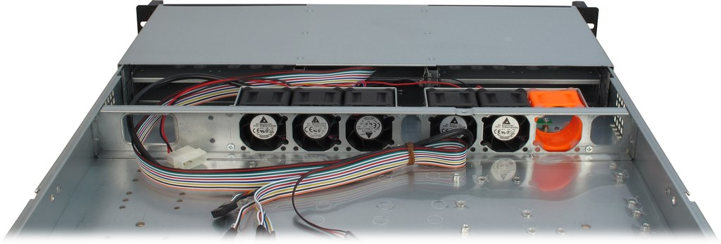 Inter-Tech IPC 1U-10255 - Rack-Montage - 1U - ATX - ohne Netzteil (FlexATX)