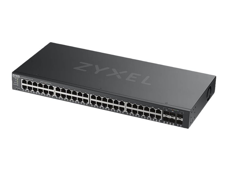 ZyXEL GS2220-50 - Switch - managed - 44 x 10/100/1000 + 4 x Kombi-Gigabit-SFP + 2 x Gigabit SFP