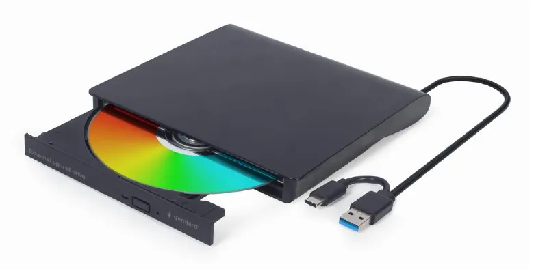 DVW EXT SLIM DVD-USB-031 black USB-C&3.1 DVD8x CD24x