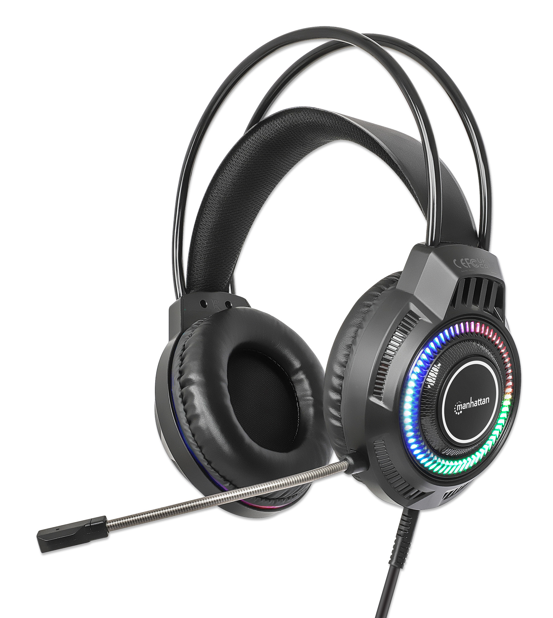 Manhattan RGB LED - Over-Ear - USB