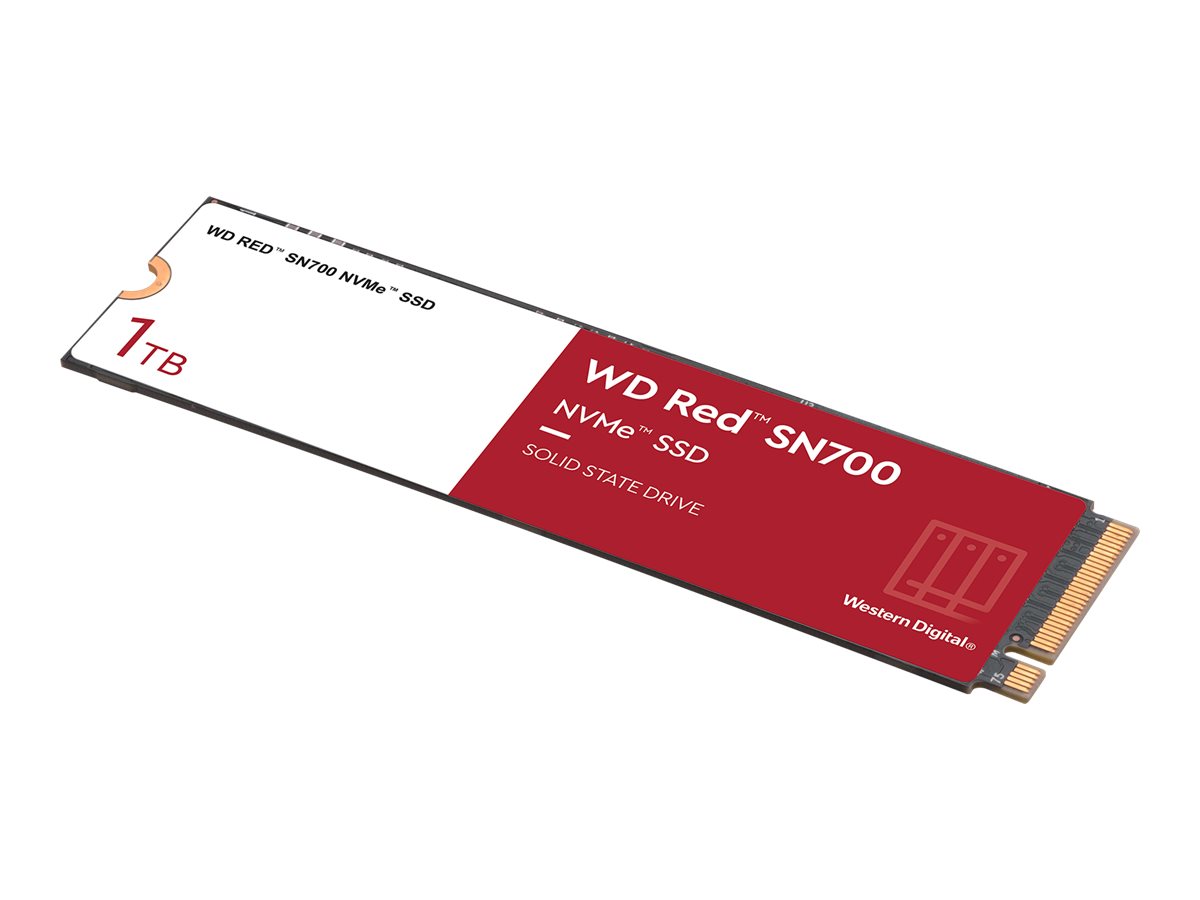 WD Red SN700 WDS100T1R0C - 1 TB SSD - intern - M.2 2280 - PCI Express 3.0 x4 (NVMe)