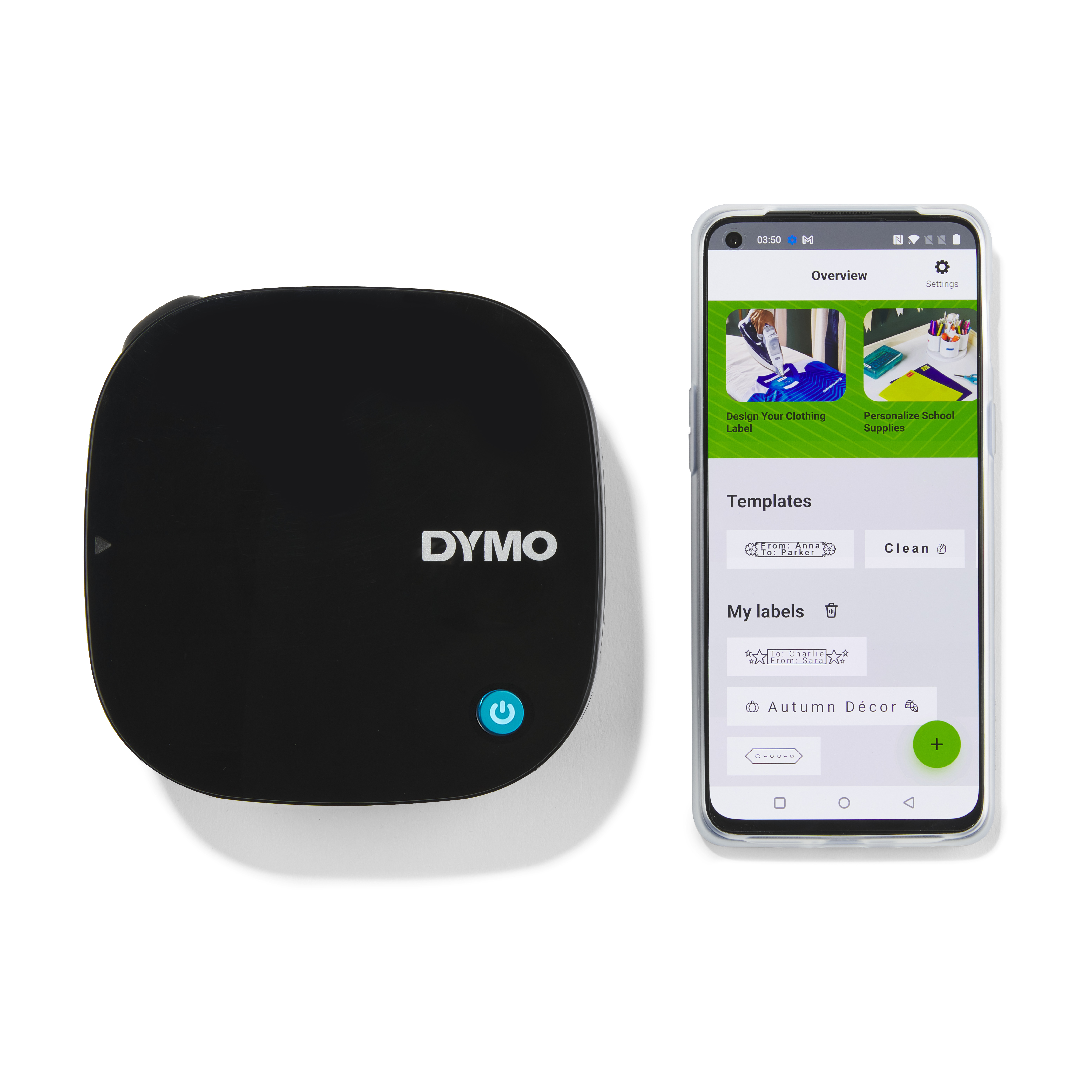 DYMO LetraTag LT-200B Bluetooth schwarz inkl. Band s/w plast