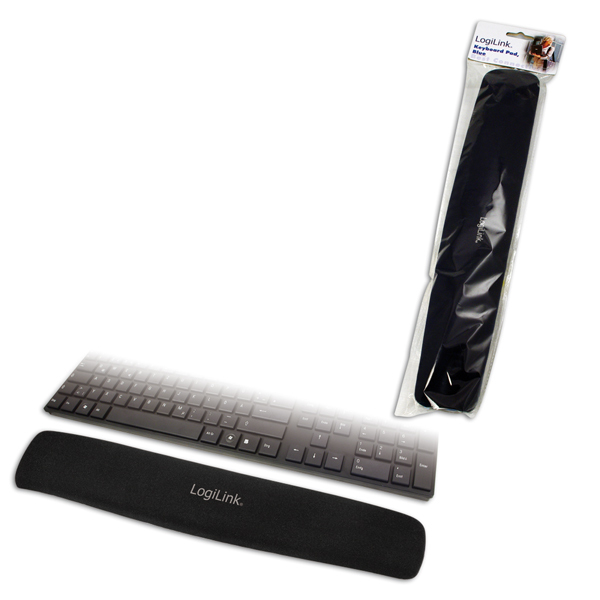 LogiLink Keyboard Gel Pad - Tastatur-Handgelenkauflage