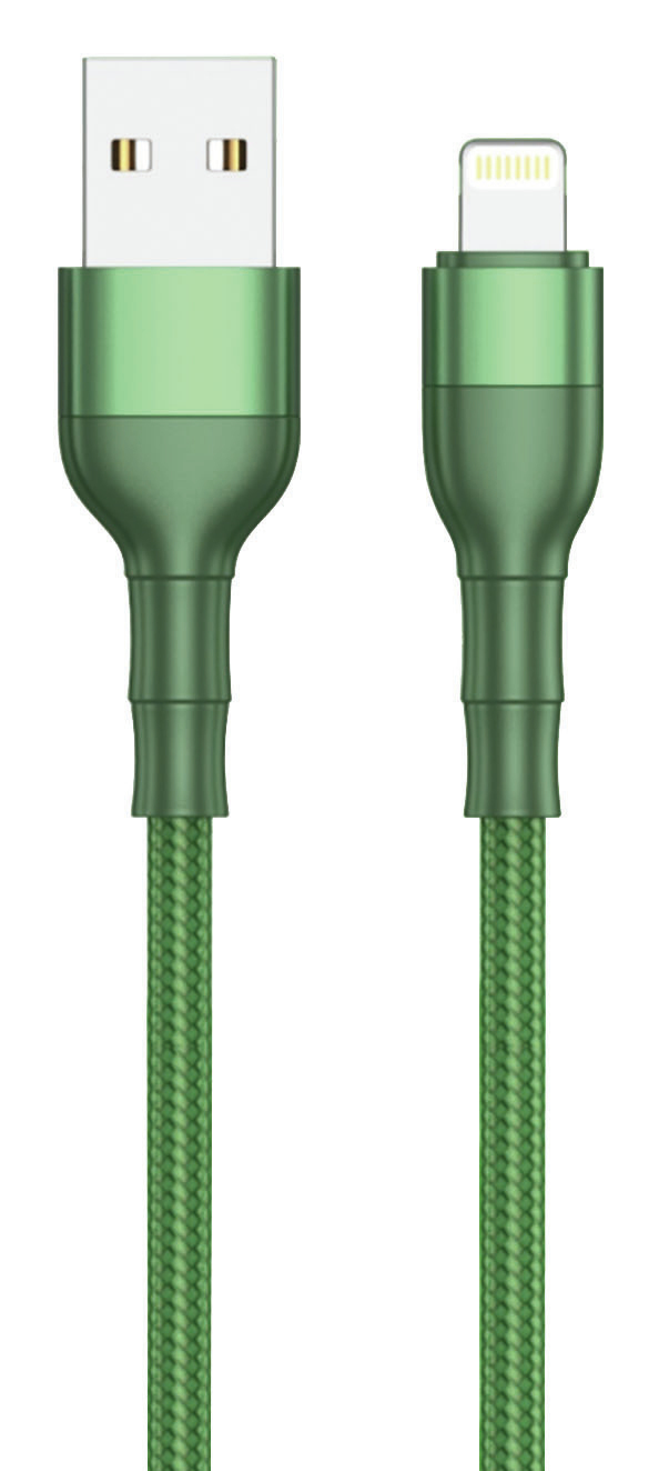 ACV USB Kabel A->Lightning grün - Kabel