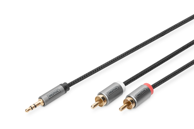 Adapterkabel, 3,5mm Klinke auf Cinch 1m