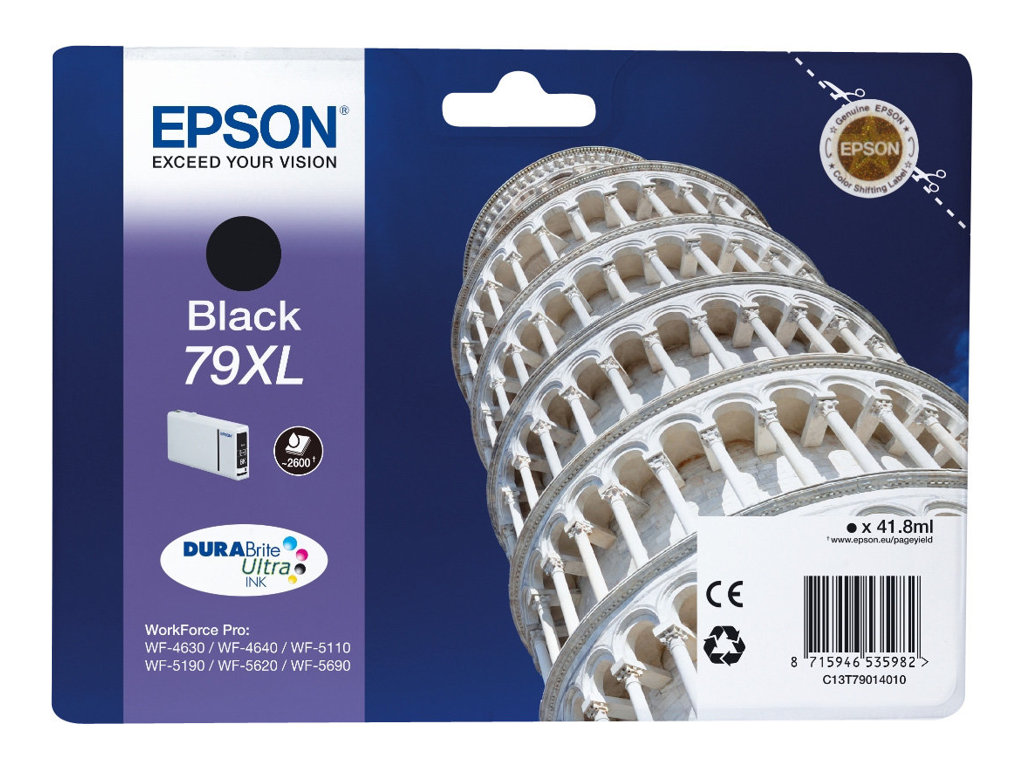 Epson 79XL - 41.8 ml - XL - Schwarz - Original