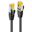 Lindy | 1m RJ45 S/FTP LSZH Netzwerkkabel, schwarz