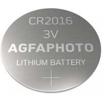 AgfaPhoto Batterie Knopfzelle CR2016 3V Extreme Lithium 5St.