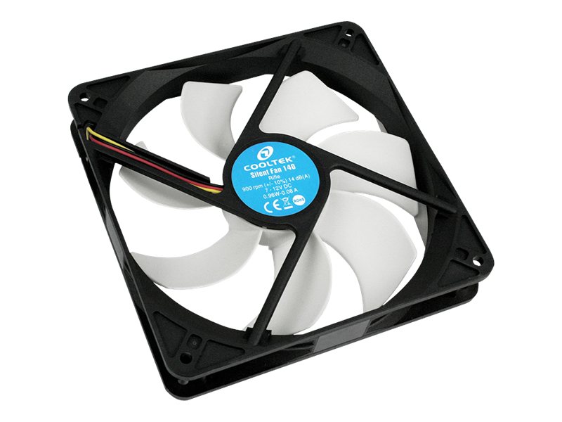 PC-Cooling Cooltek Silent Fan Series - Gehäuselüfter - 140