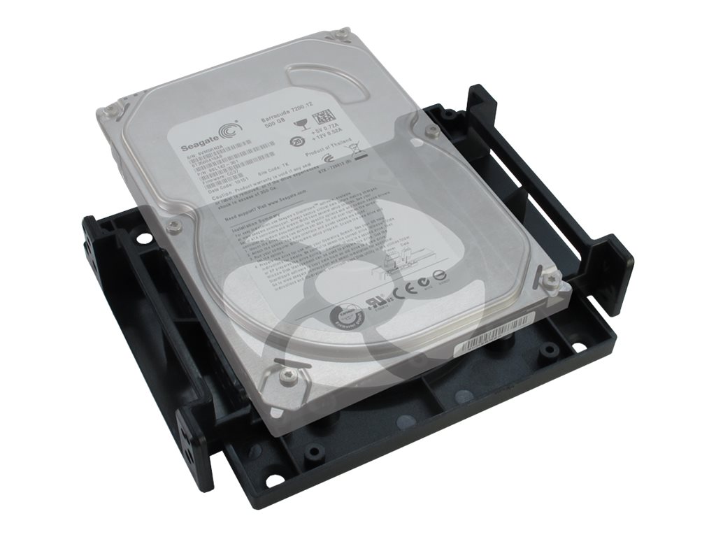 Inter-Tech HDD- / SSD-mounting frame - Laufwerksschachtadapter - 2.5", 3.5" (6.4 cm, 8.9 cm)