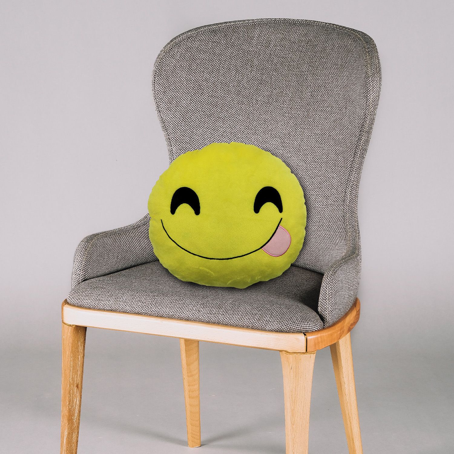 Wärmekissen Smiley – Wärmekissen mit Hirsefüllung – Gelb