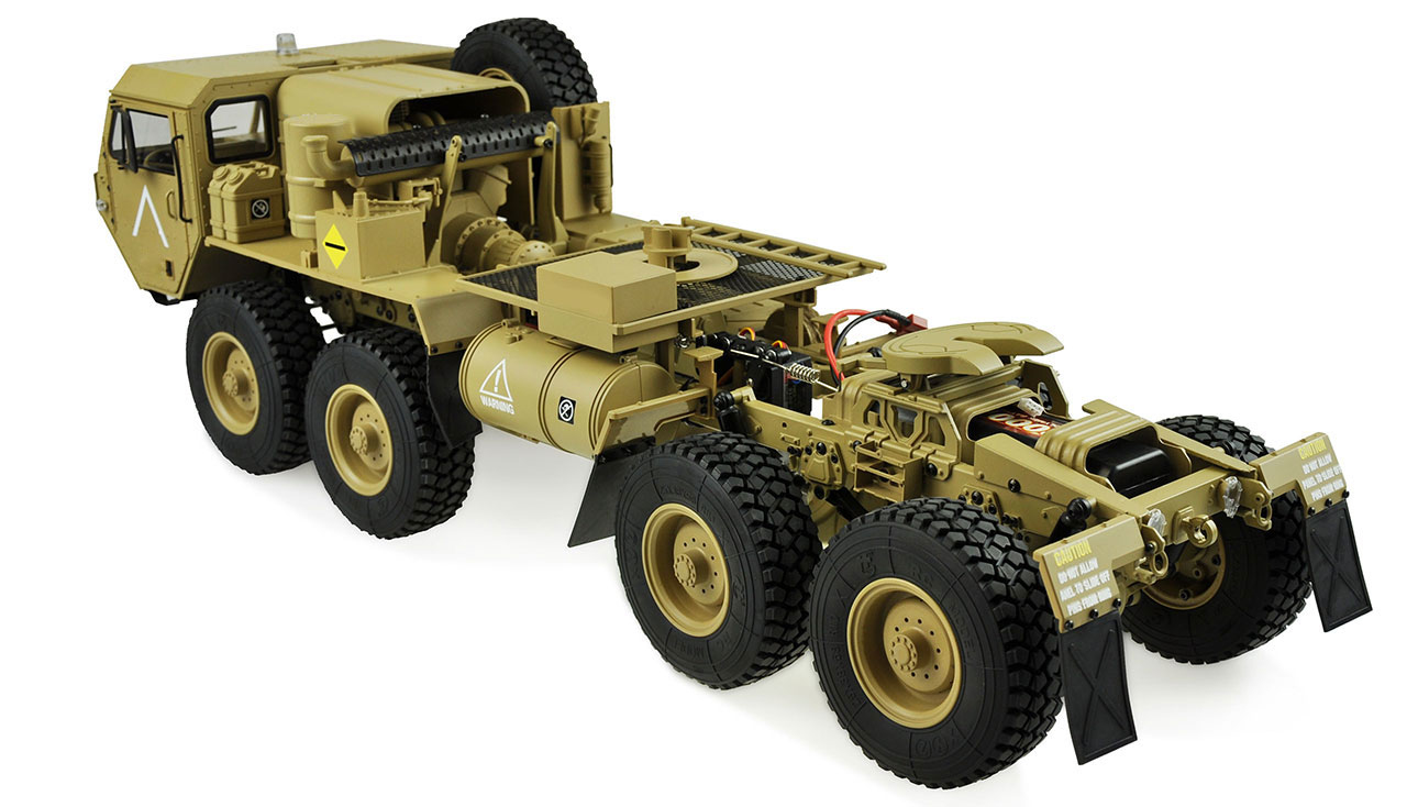 Amewi | U.S. Militär Truck V2 8x8 1:12, Zugmaschine sandfarben