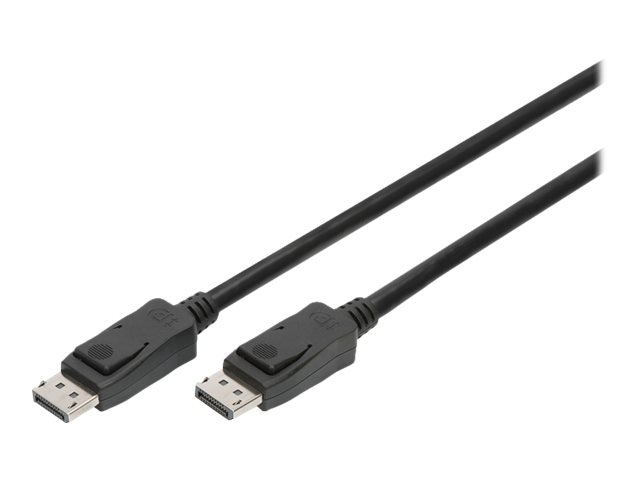 DIGITUS | DisplayPort Anschlusskabel, 3m, schwarz