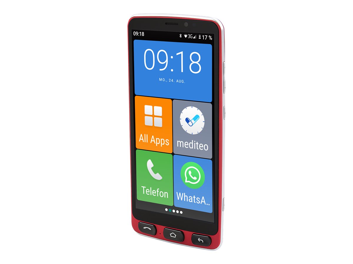 Olympia Neo - Smartphone - Dual-SIM - 4G LTE - 16 GB - microSD slot, - microSD slot - 5.5" - IPS - RAM 2 GB - 8 MP (5 MP Vorderkamera)